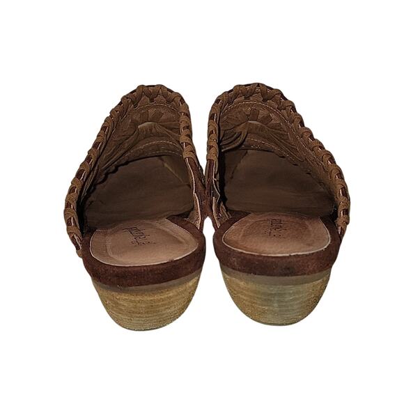 Jeffrey Campbell Billy Suede Western Boho Mules, 8.5 - Picture 4 of 9